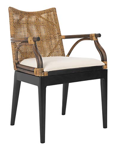 Safavieh Tahanan Gianni Brown Rattan Tropical Woven Arm...