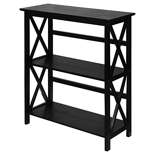 Casual Home Montego 3-Shelf Bookcase