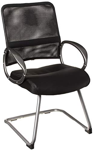 Boss Office Products Mesh Back Task Chair na may Pewter...