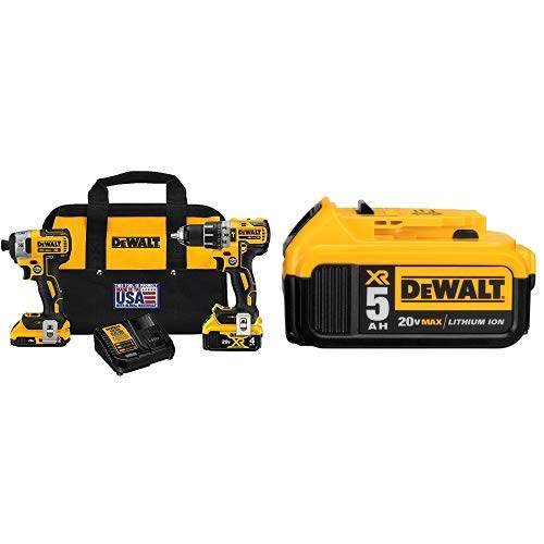 DEWALT DCK287D1M1 20V Cordless Hammerdrill at Impact Dr...