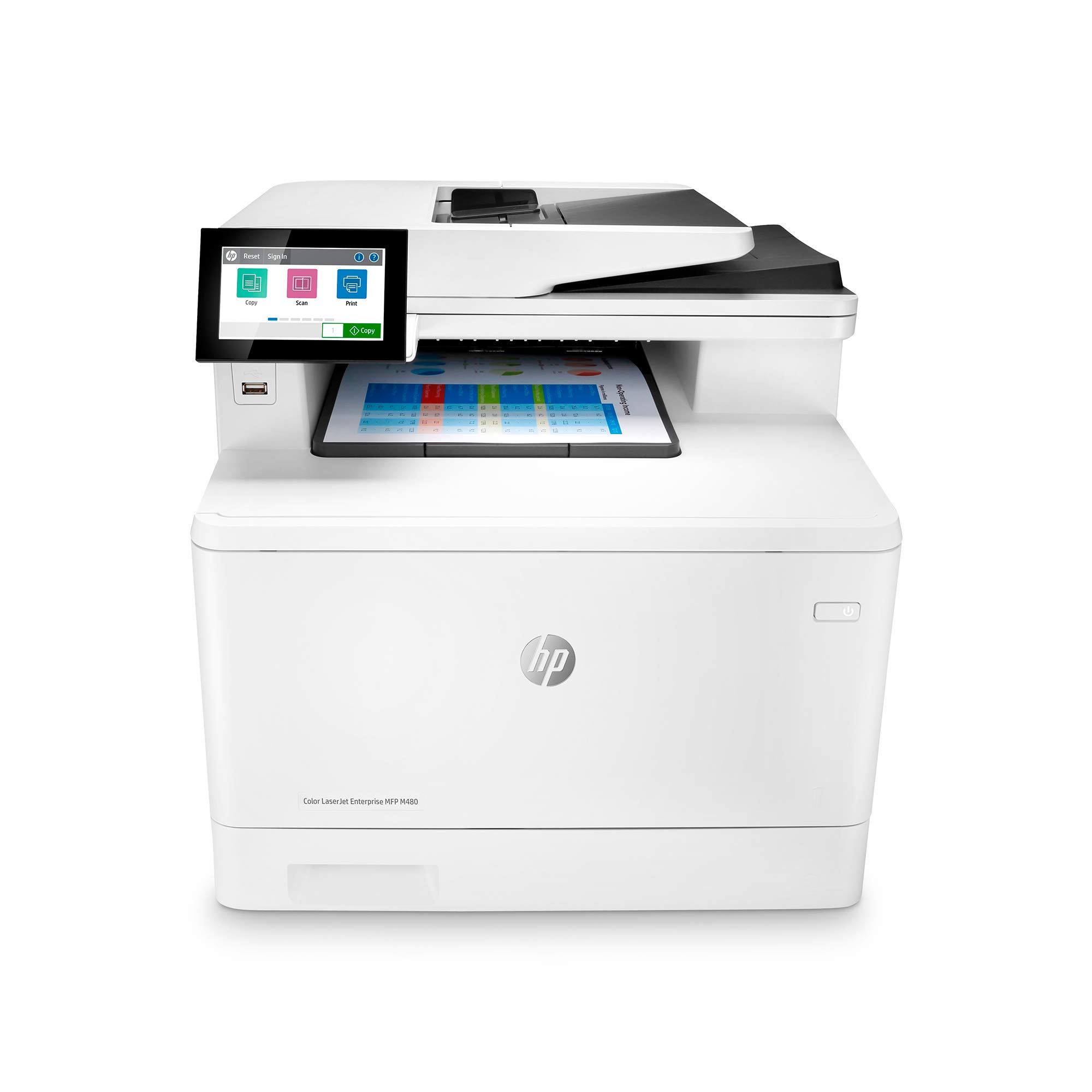 HP Color Laserjet Enterprise M480f Multifunction Duplex...