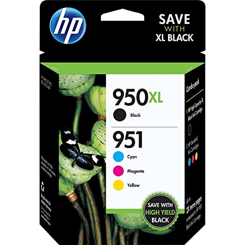 HP 951 / 950Xl (C2p01fn) Mga Ink Cartridge (Cyan Magent...