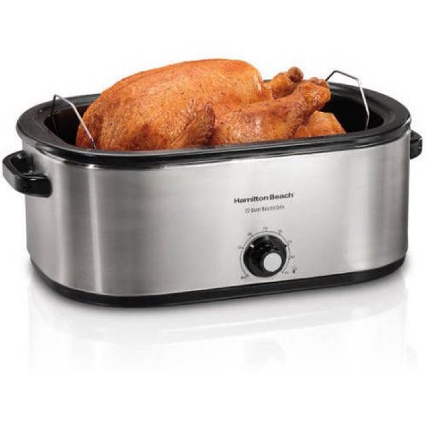 Hamilton Beach 28 lb 22-Quart Roaster Oven na may Self-...