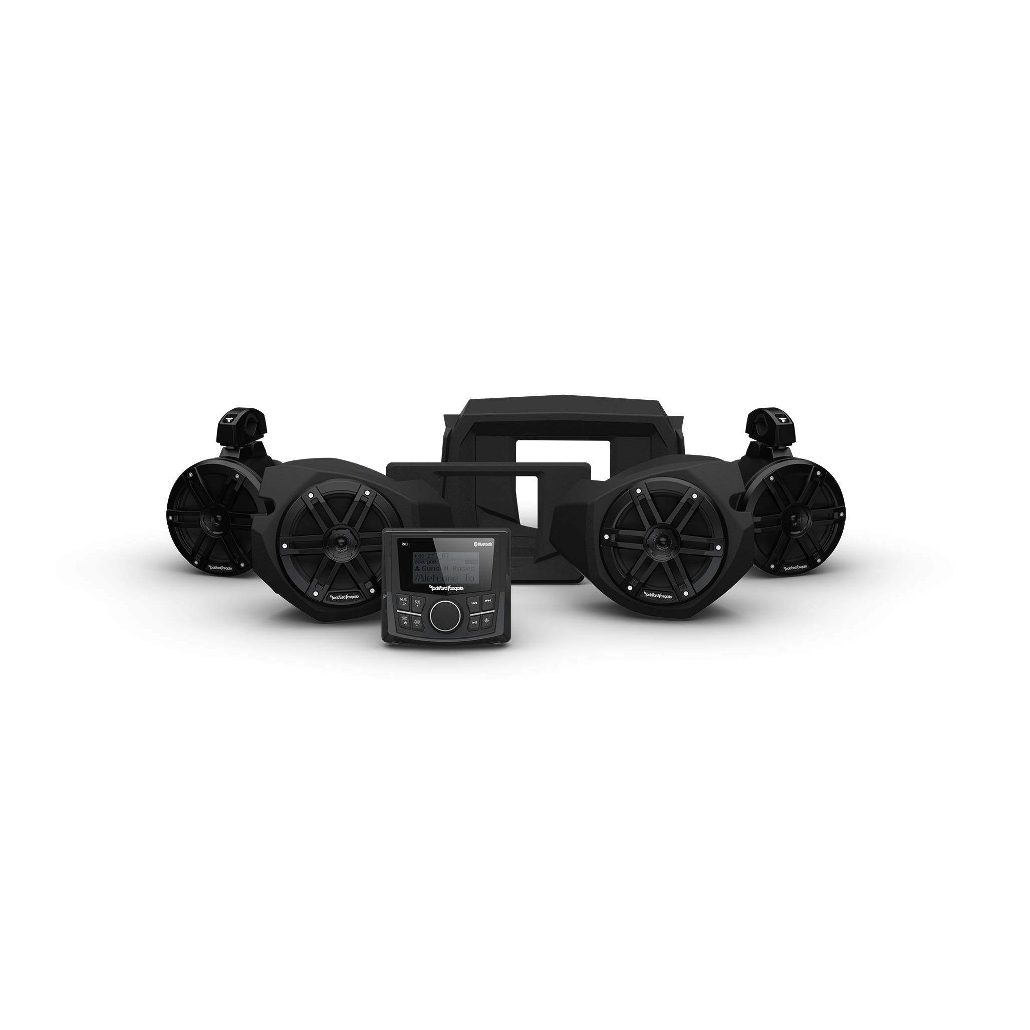 Rockford Fosgate RZR14-STG2 Audio Kit: PMX-1 Receiver a...