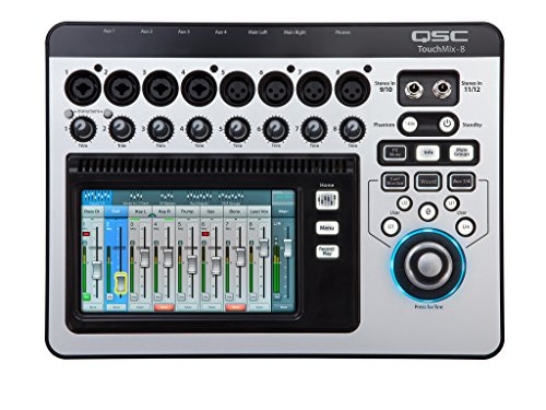 QSC TouchMix Compact Digital Mixer na may Bag