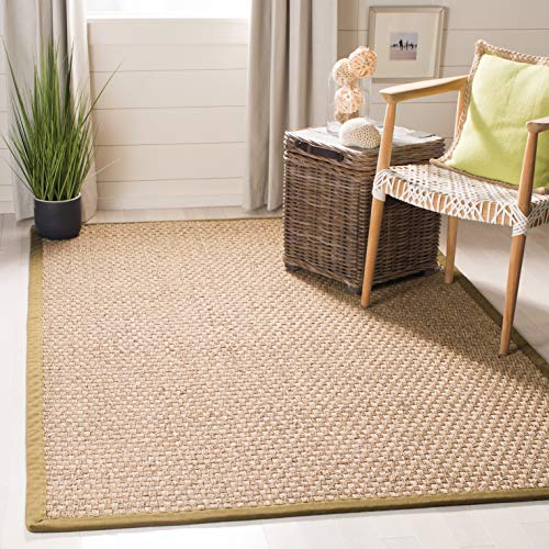 Safavieh Natural Fiber Collection NF114G Basketweave Na...