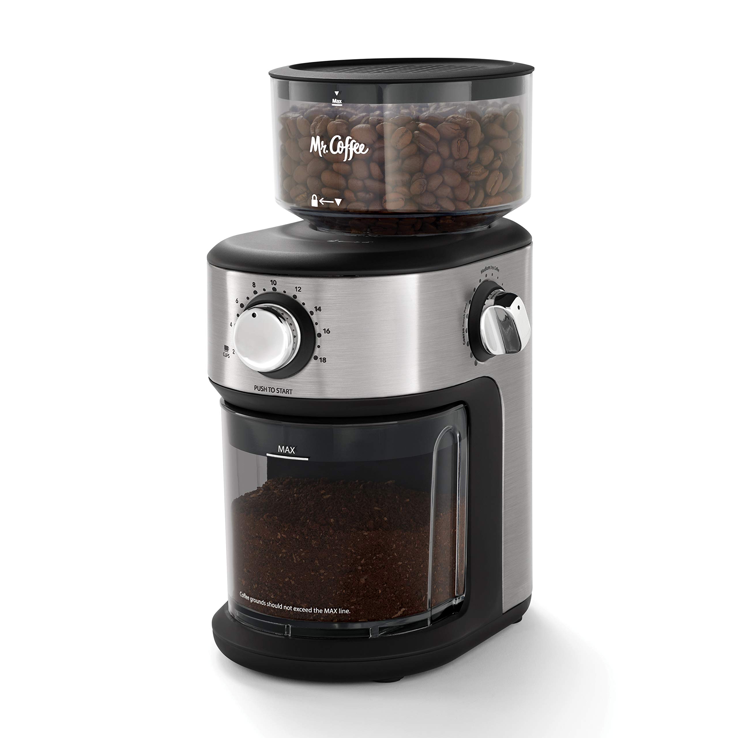 Mr. Coffee Awtomatikong Burr Mill Coffee Grinder na may...