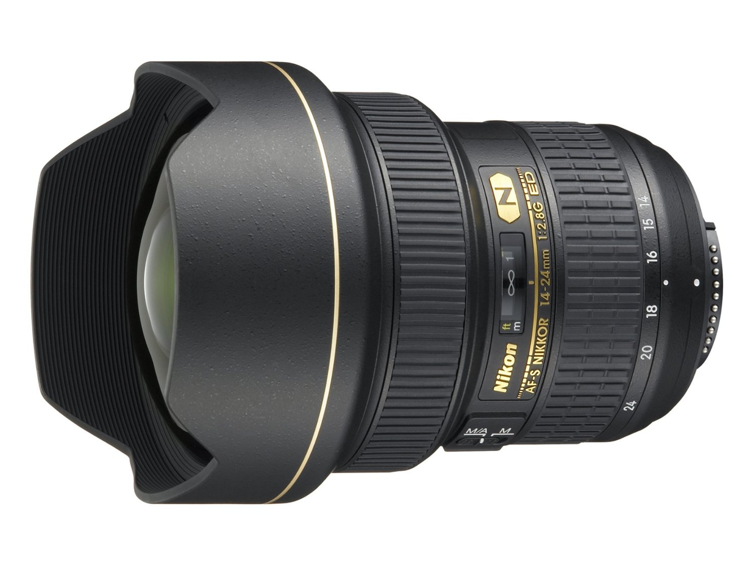 Nikon AF-S FX NIKKOR 14-24mm f/2.8G ED Zoom Lens na may...