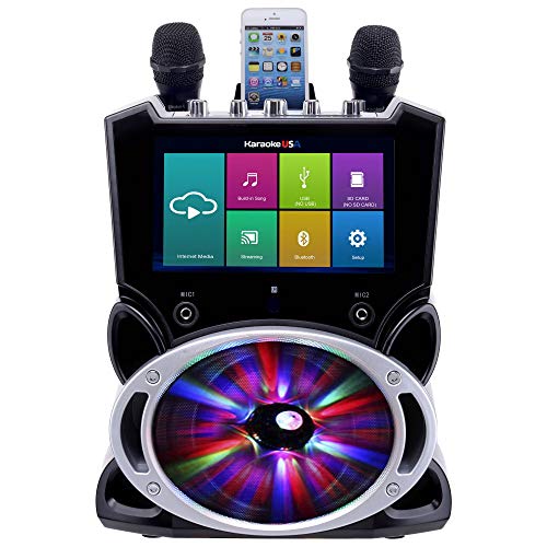 Karaoke USA Kumpletong Wi-Fi Bluetooth Karaoke Machine ...