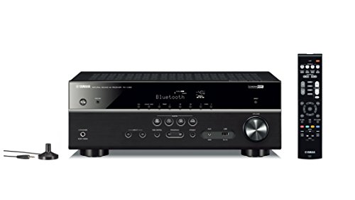 YAMAHA RX-V385 5.1-Channel 4K Ultra HD AV Receiver na m...