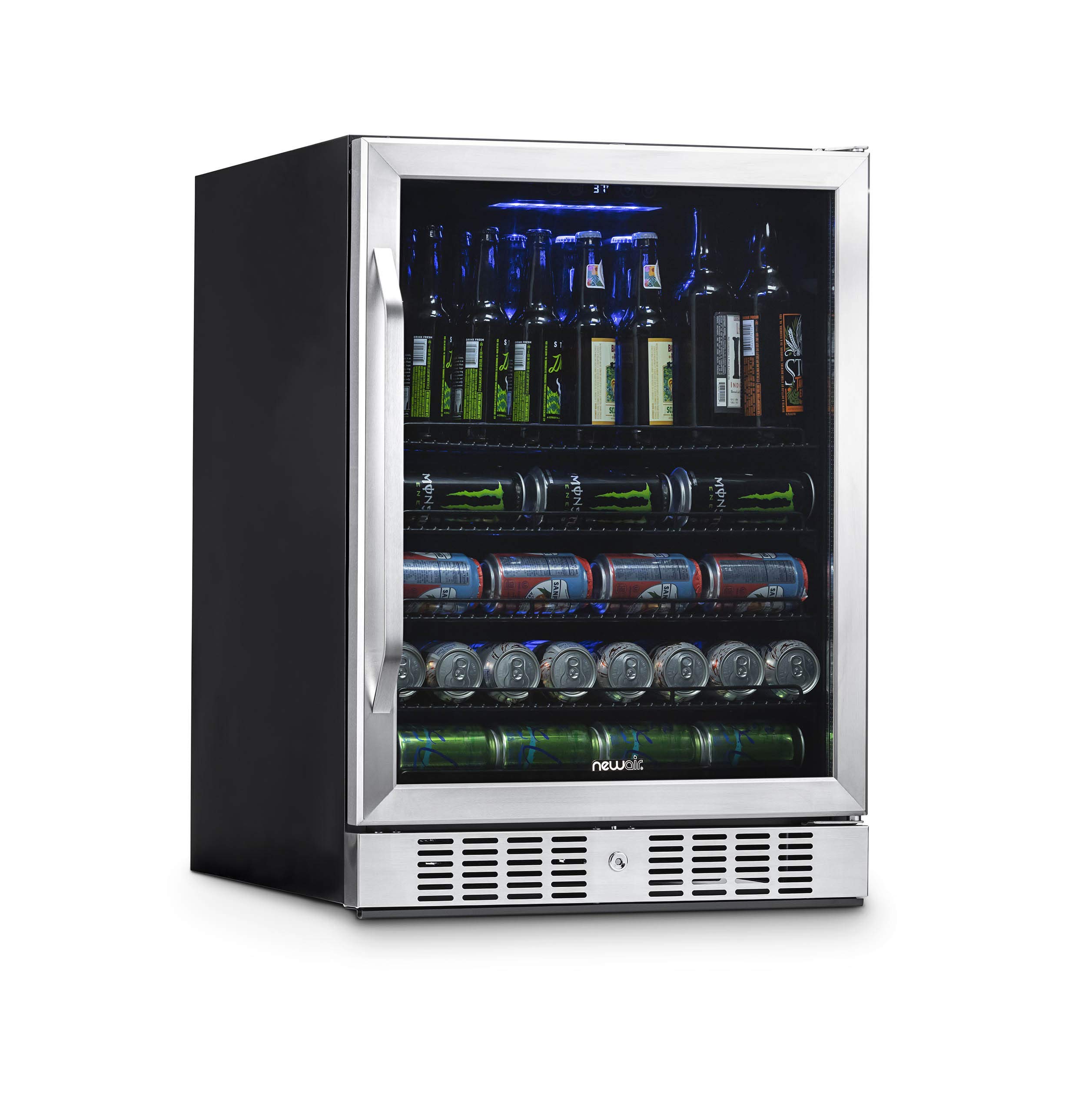 NewAir Large Beverage Refrigerator Cooler na may 177 Ca...