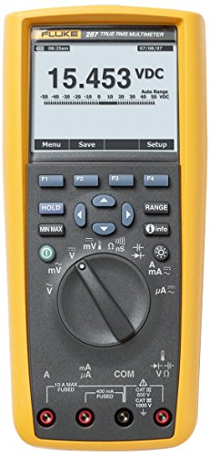 Fluke True-RMS Electronics Logging Multimeter na may Tr...