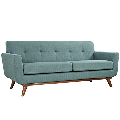 Modway Makipag-ugnayan sa Upholstered Loveseat sa Lagun...