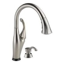 Delta Faucet Single Handle Pull-Down Kitchen Faucet na ...