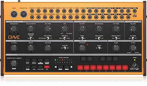 Behringer Manabik sa Analog Synthesizer na may Sequence...