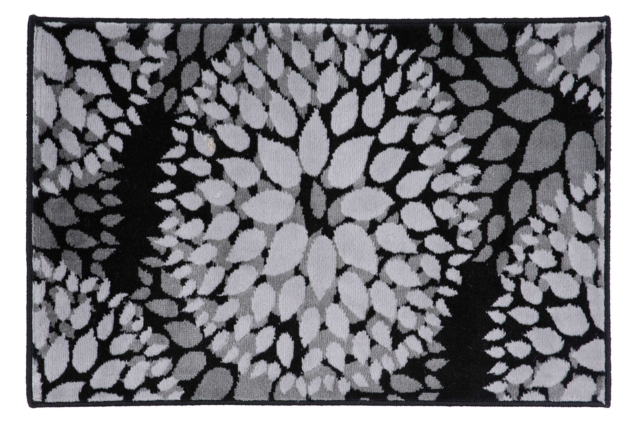 Rugshop Modernong Floral Design Area Rug