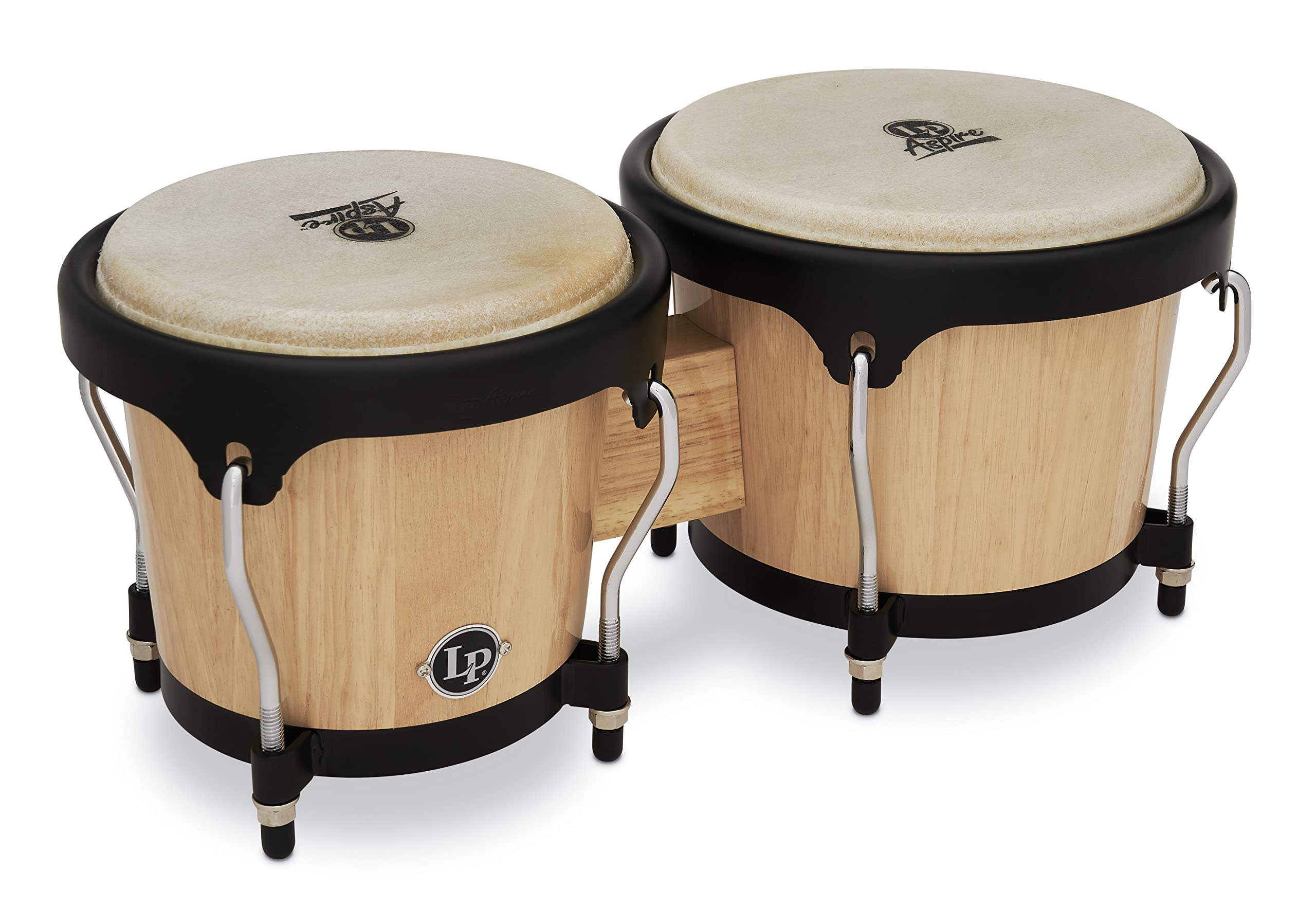 Latin Percussion Serye ng LP ASPIRE Wood Bongos Natural...