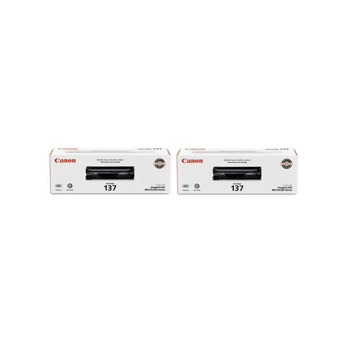 Canon 2X 137 Full Yield Cartridge for MF212w, MF216n, MF227dw, MF229dw Laser Printers