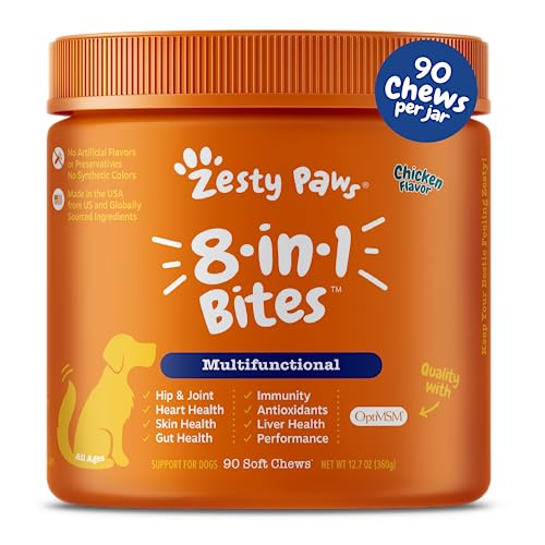 Zesty Paws Mga Multifunctional na Supplement para sa Mg...