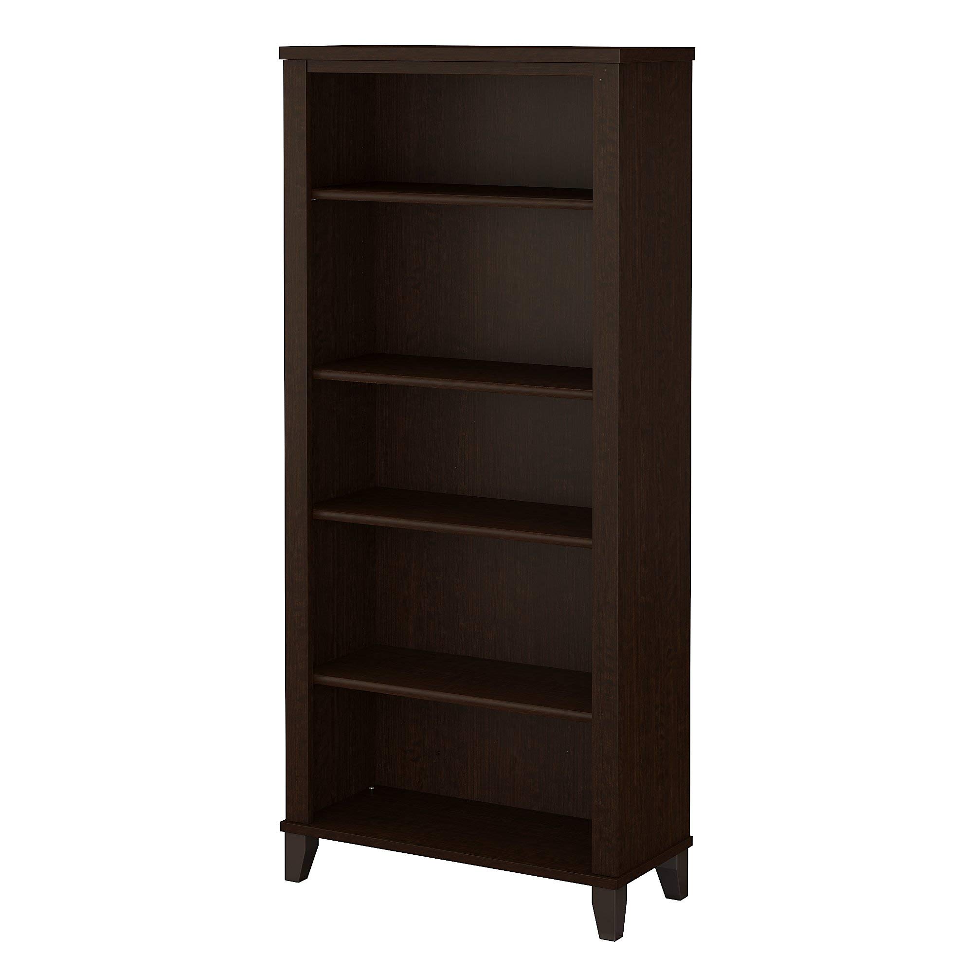 Bush Furniture Somerset Tall 5 Shelf Bookcase sa Mocha ...