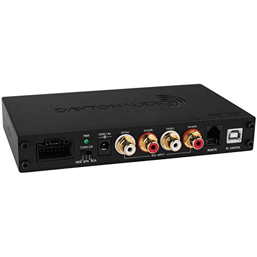 Dayton Audio DSP-408 4x8 DSP Digital Signal Proc...