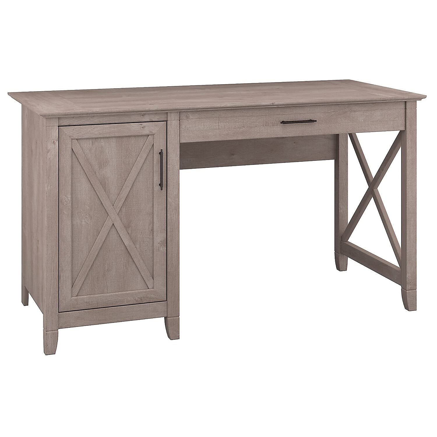 Bush Furniture Key West Collection 54W Single Pedestal ...