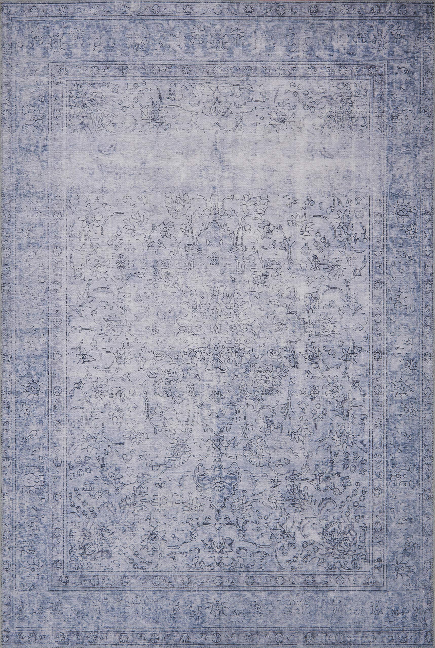 Loloi II Loren Slate 5'-0' x 7'-6' Area Rug