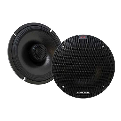 Alpine R-S65.2 R-Series 6 1/2-inch Coaxial 2-Way Speake...