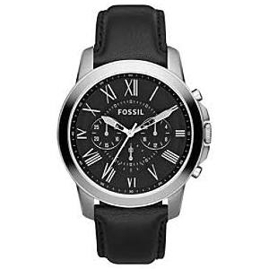 Fossil Men's FS4813 Grant Stainless Steel Watch na may ...