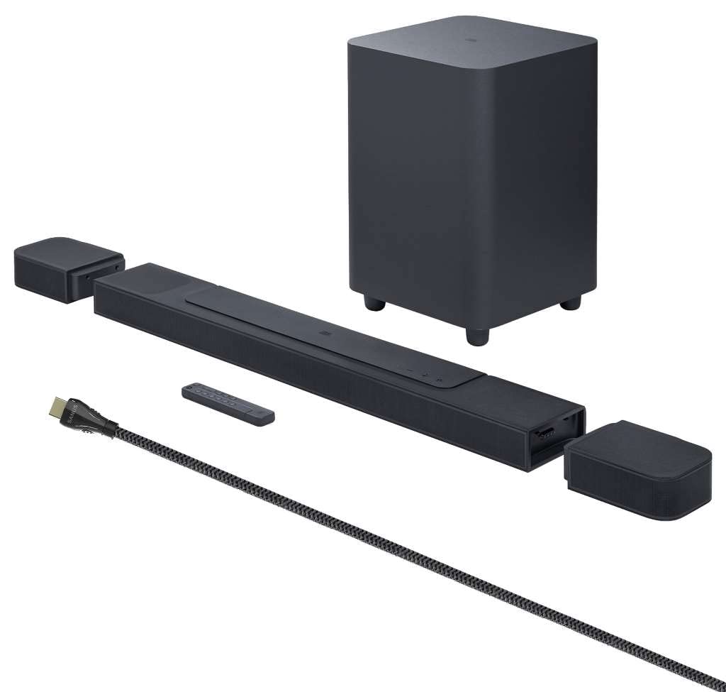 JBL BAR 1000 PRO 7.1.4 Soundbar na may 10 in. Wireless ...