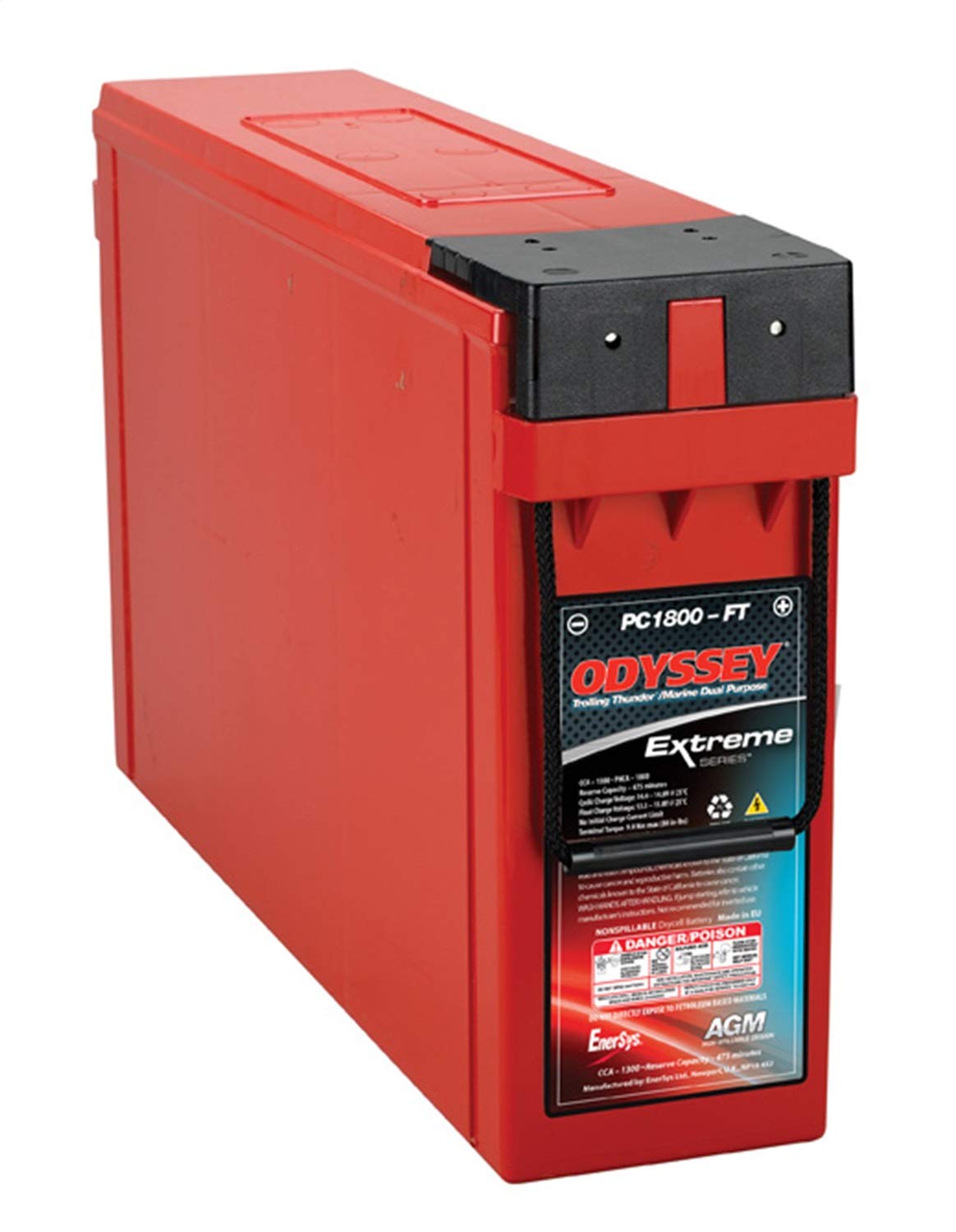 Odyssey Battery Baterya PC1800-FT Marine Battery 1800 P...