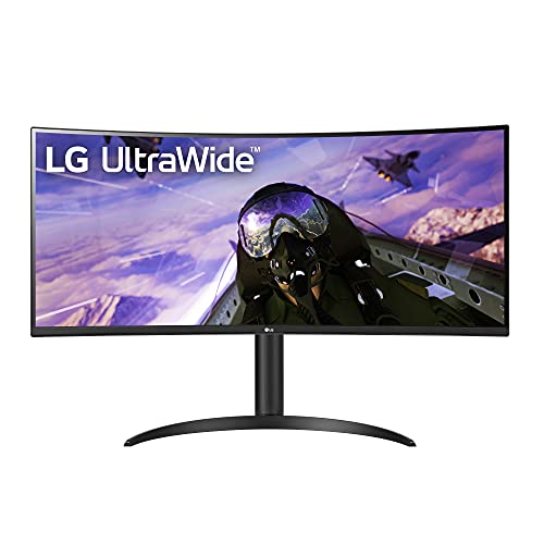 LG 34WP65C-B 34-Inch 21:9 Curved UltraWide QHD (3440x14...