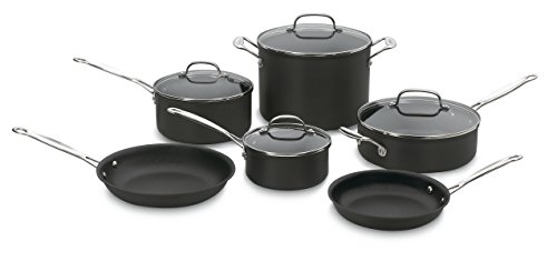 Cuisinart Chef's Classic Nonstick Hard-Anodized 10-Piec...