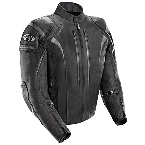 Joe Rocket Atomic 5.0 Mens Black Textile Jacket - Katam...