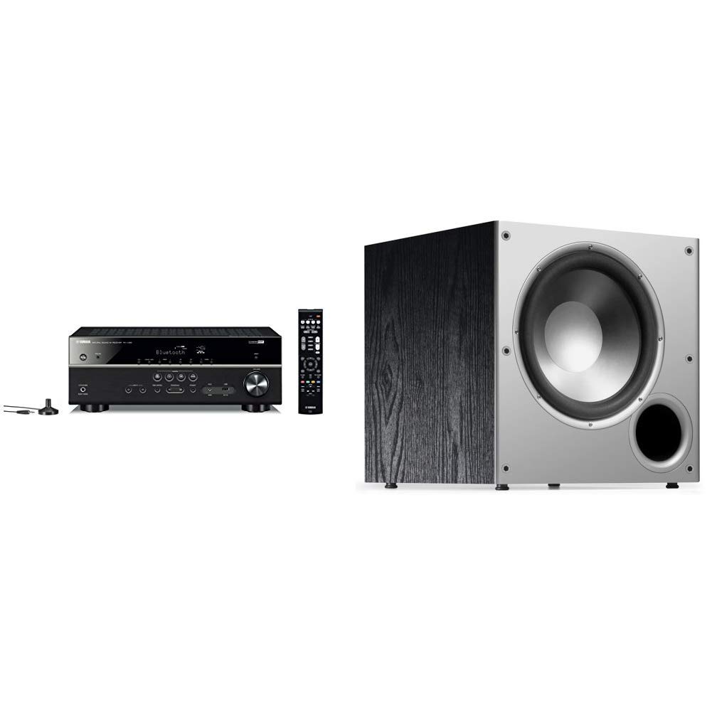 Yamaha Audio Yamaha RX-V385 5.1-Channel 4K Ultra HD AV ...