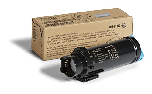 Xerox 106R03477 Tunay na Cyan High Capacity Toner Cartr...