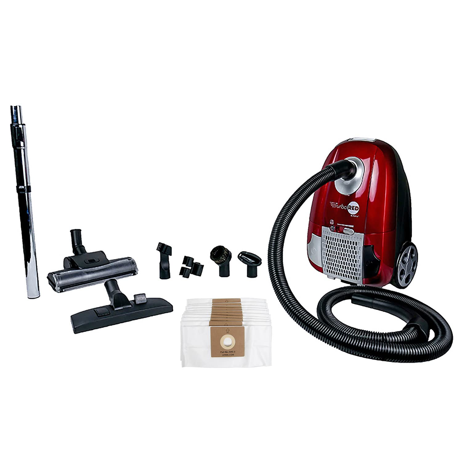 Atrix Turbo Red HEPA 6-Quart Canister Vacuum