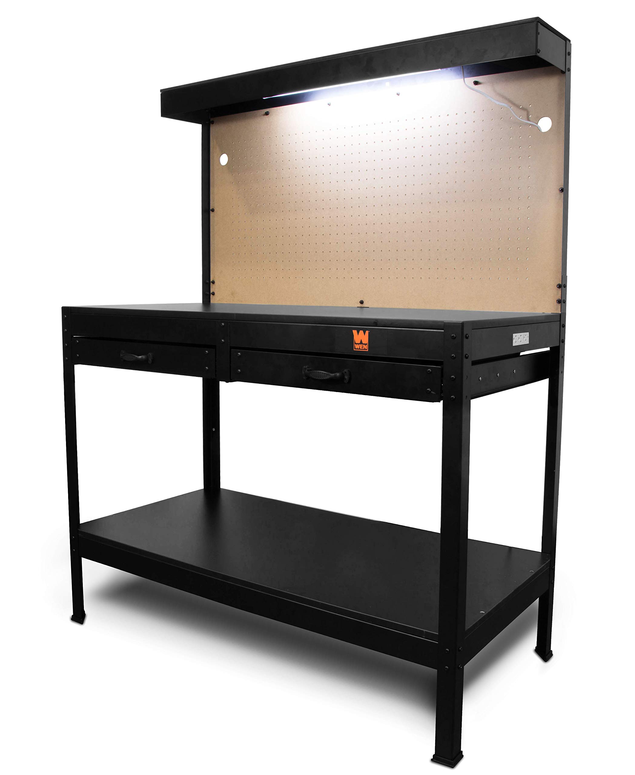 WEN WB4723T 48-Inch na Workbench na may mga Power Outle...