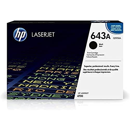 HP Orihinal na 643A Black Toner Cartridge | Gumagana sa...