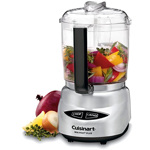 Cuisinart DLC-4CHB Mini-Prep Plus 4-Cup Food Processor ...