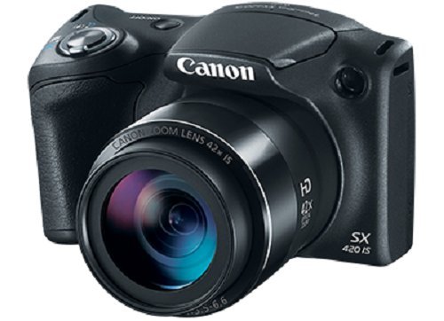 Canon PowerShot SX420 IS (Black) na may 42x Optical Zoo...