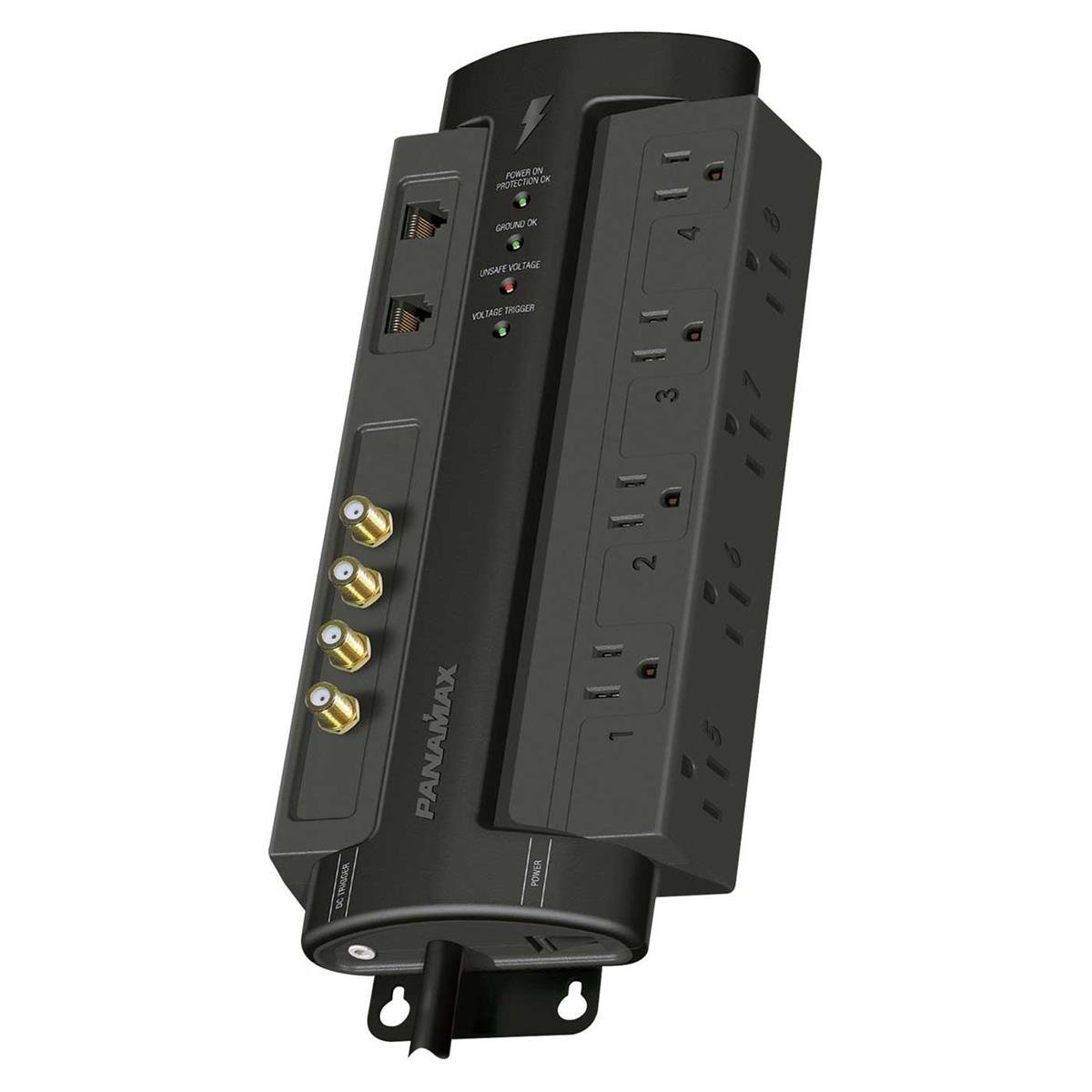 Panamax M8-AV-PRO Hi-Definition 8 Outlet Surge Protecto...