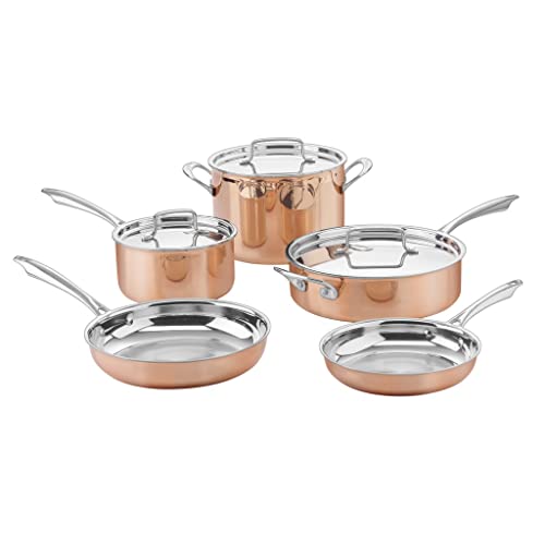 Cuisinart - CTPP-8  Copper Collection Cookware Set, Medium