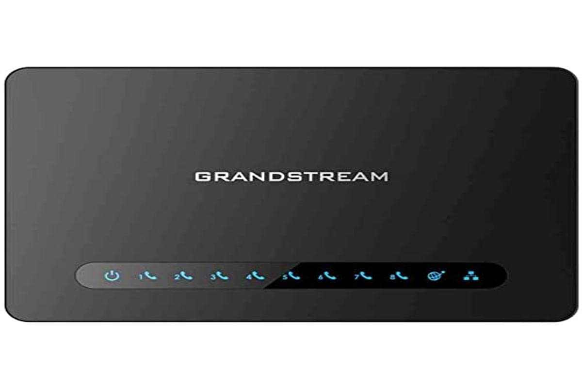 Grandstream Napakahusay na 8-Port FXS Gateway na may Gigabit NAT Router (HT818)