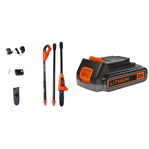 BLACK+DECKER Black and Decker 20V Max Lithium Ion Pole ...