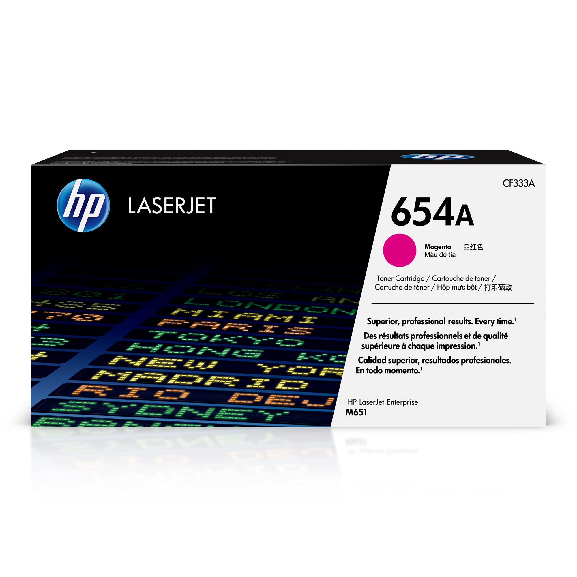 HP Orihinal na 654A Magenta Toner Cartridge | Gumagana ...