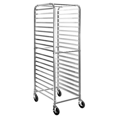 Gridmann Komersyal na Bun Pan Bakery Rack - 20 Sheet