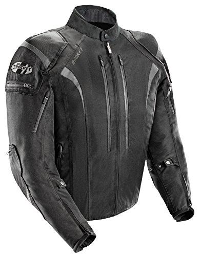 Joe Rocket Atomic 5.0 Mens Black/Black Textile Jacket -...