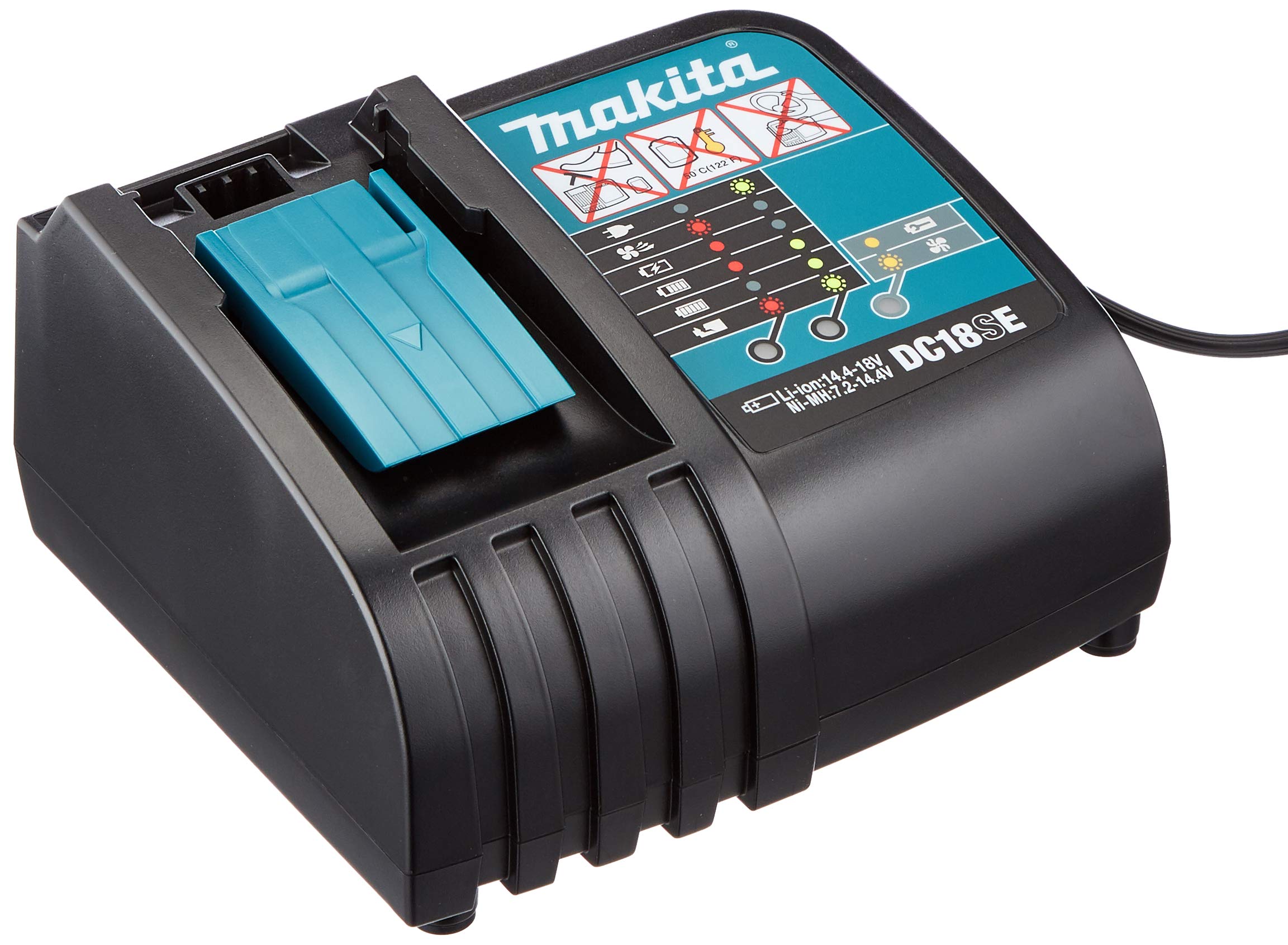 Makita DC18RC 18V Lithium-Ion Rapid Optimum Charger sa ...