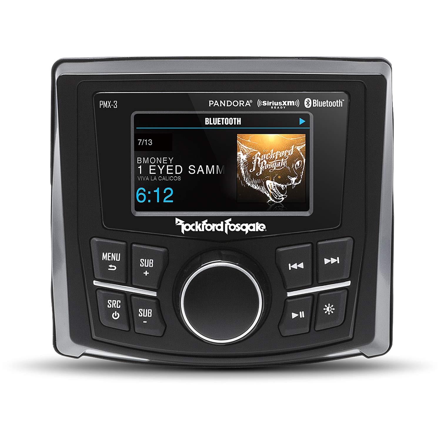 Rockford Fosgate PMX-3 Compact Digital Media Receiver n...